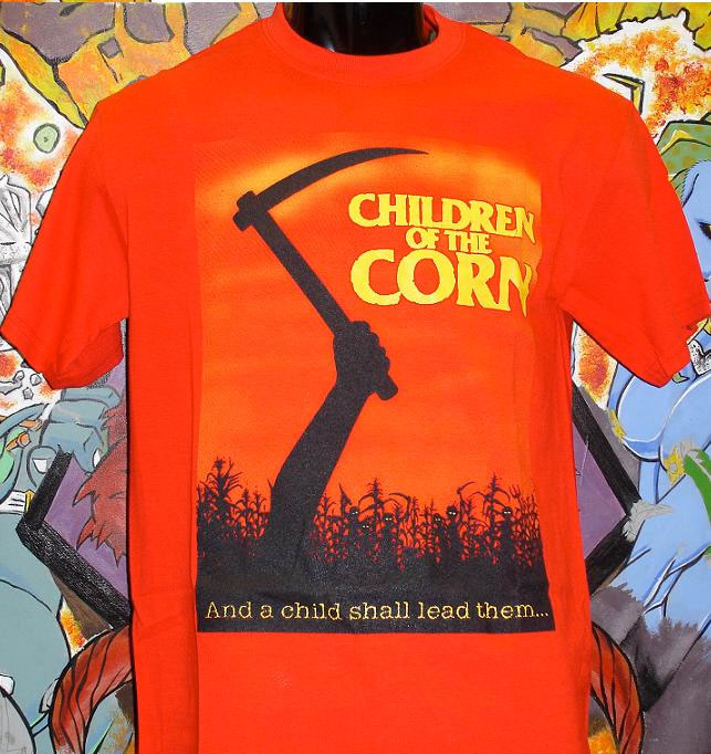 Children Of The Corn- And A Child Shall Lead Them on a red shirt