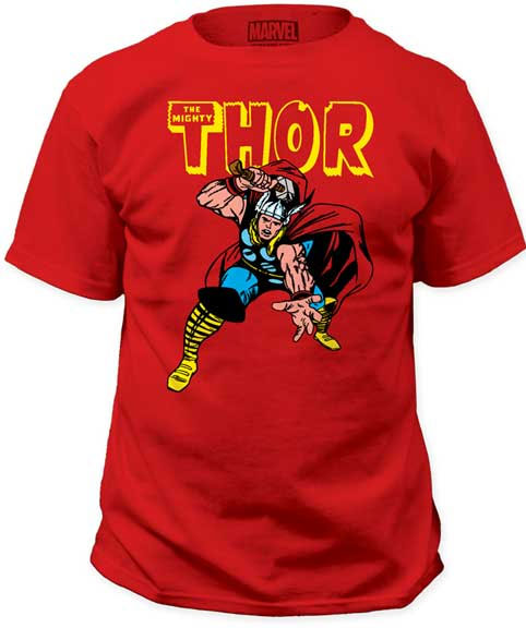 Marvel Comics- Thor on a red shirt (Sale price!)