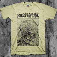 Insect Warfare- Skull shirt (Various Color Ts) (Sale price!)