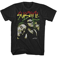 Sublime- Rasta Photo on a black ringspun cotton shirt (Sale price!)