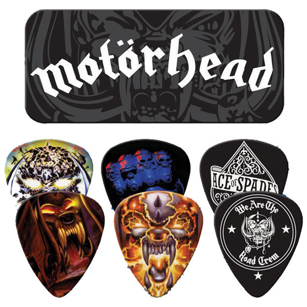 Motorhead- Motorhead Guitar Picks In Collectors Tin