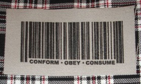 Conform Obey Consume cloth patch (cp863)