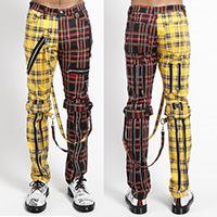 Punk Bondage Pants Punk Clothing For Guys Angryyoungandpoor Com - black pants with checkered belt roblox