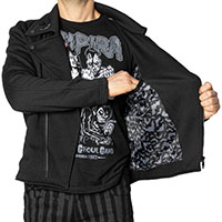 Kreepsville 666 Bats Fleece Biker Jacket