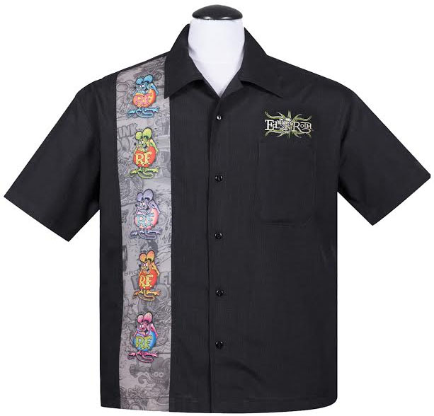 Rat Fink Five Finks Button Up Shirt by Steady Clothing - SALE