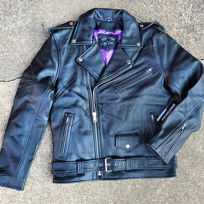 80s Harley Davidson Leather Motorcycle Jacket - Men's Large, Size 44 –  Flying Apple Vintage