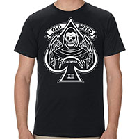 Speed Reaper Slim Fit on a black shirt by Lucky 13 Clothing - SALE