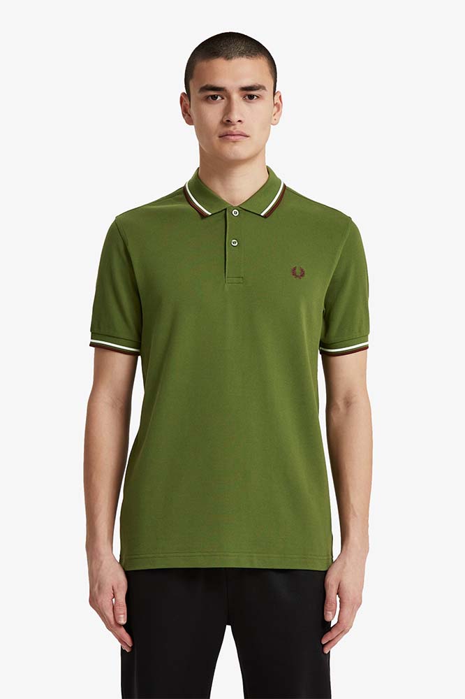 Fred Perry Polo Shirt- Cypress
