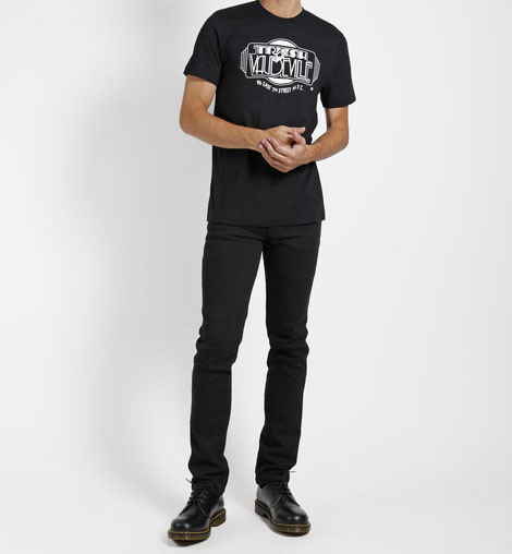 Trash And Vaudeville 5 Pocket Stretch Jeans in BLACK by Tripp NYC