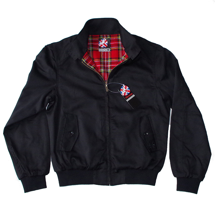 Prestige Harrington Jacket by Warrior Clothing- BLACK