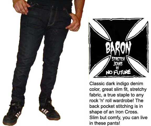 Baron Slim Fit Jeans by No Future - Sale sz 28 only