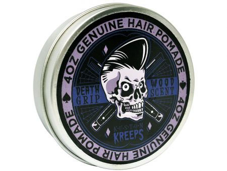 Kustom Kreeps Death Grip Pomade- Heavy Hold (Wood Scent)