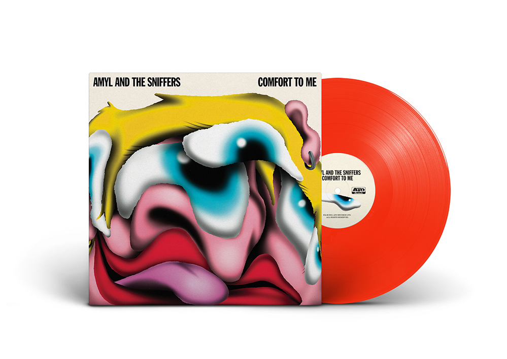 Amyl And The Sniffers- Comfort To Me LP (Romer Red Vinyl)