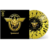 Motorhead- Hammered LP (Yellow Splatter Vinyl)