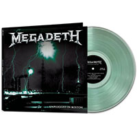 Megadeth- Unplugged In Boston LP (Coke Bottle Clear Vinyl) (Sale price!)