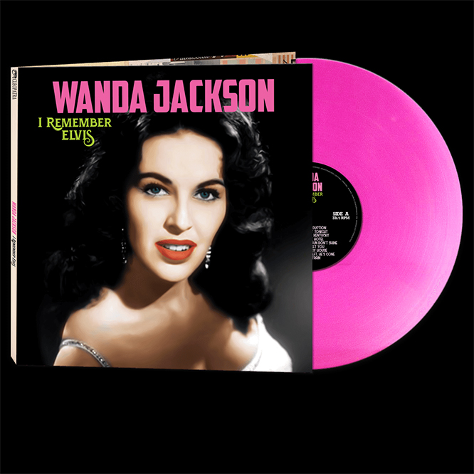 Wanda Jackson- I Remember Elvis LP (Pink Vinyl)