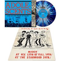 Adolescents- Live At The House Of Blues LP (Blue Splatter Vinyl)
