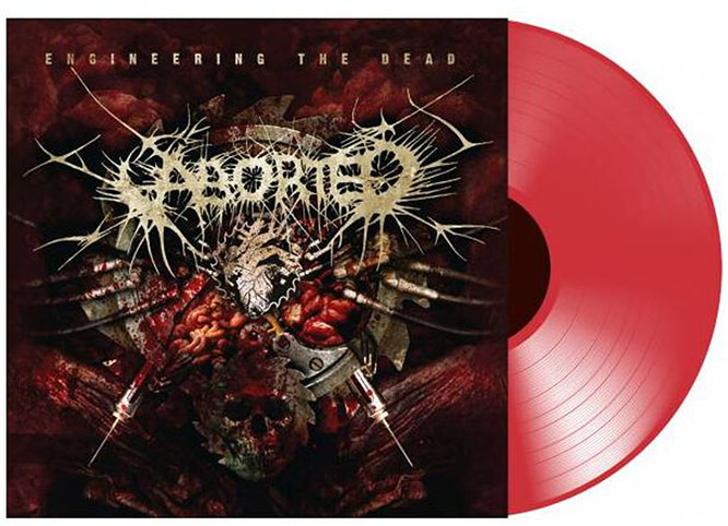 Aborted- Engineering The Dead LP (Red Vinyl)