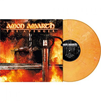 Amon Amarth- The Avenger LP (Pastel Orange Marbled Vinyl)