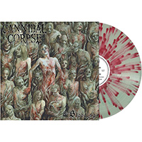 Cannibal Corpse- The Bleeding LP (Coke Bottle Clear With Red Splatter Vinyl)