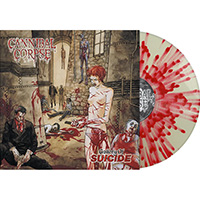 Cannibal Corpse- Gallery Of Suicide LP (Off White Red Splatter Vinyl)