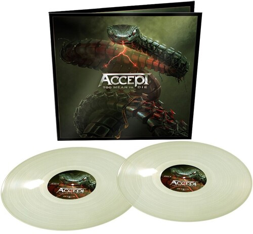 Accept- Too Mean To Die 2xLP (Glow In The Dark Vinyl)