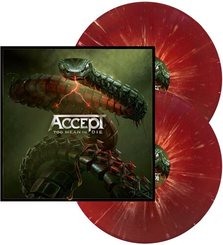 Accept- Too Mean To Die 2xLP (Red And Orange Splatter Vinyl)