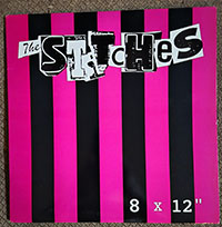Stitches- 8x12" LP (Pink Cover, 1st Pressing) (USED)