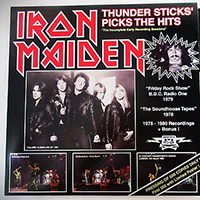 Iron Maiden- Thunder Sticks Pick The Hits (The Incomplete Early Recording Sessions) LP
