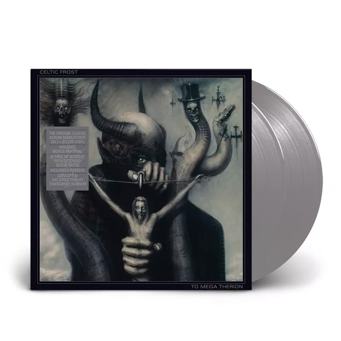 Celtic Frost- To Mega Therion 2xLP (Silver Vinyl)