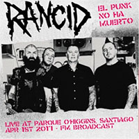 Rancid- El Punk No Ha Muerto (Live Santiago 2017) LP (Red/White Vinyl)