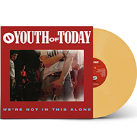 Youth Of Today- We're Not In This Alone LP (Custard Vinyl)