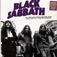 Black Sabbath- Live From The Ontario Speedway Park, April 6th 1974 (FM Broadcast) LP (Purple Vinyl)