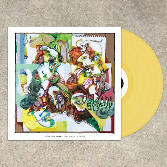 AJJ- AJJ's Ugly Spiral: Lost Works 2012-2016 LP (Andrew Jackson Jihad) (Mustard Vinyl)