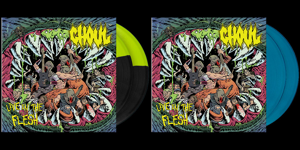 Ghoul- Live In The Flesh 2xLP (Color Vinyl)