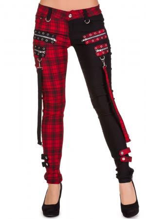 Banned Apparel Trippin' Out Bondage Trousers | Attitude Clothing