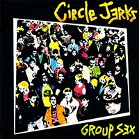 Circle Jerks- Group Sex LP (40th Anniversary Pressing- Pink With White & Yellow Splatter Vinyl, Comes With 20 Page Booklet)