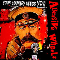 Abrasive Wheels- Your Country Needs You LP (Transparent Purple Vinyl)