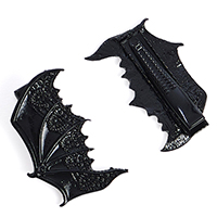Bat Wing Hair Clip Set by Banned Alternative