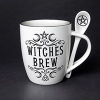 Witches Brew China Mug & Spoon Set by Alchemy England