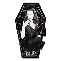 Vampira Cobweb Glitter Coffin Compact / Mirror by Kreepsville 666