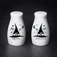 Spell & Potions Salt/Pepper Shakers by Alchemy England