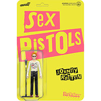 Sex Pistols- Johnny Rotten (Wave 1) ReAction Figure by Super 7