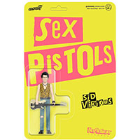 Sex Pistols- Sid Vicious (Wave 1) ReAction Figure by Super 7