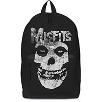 Misfits- Fiend Skull & Logo Backpack by Rocksax