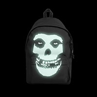 Misfits- Glow In The Dark Fiend Skull Backpack by Rocksax