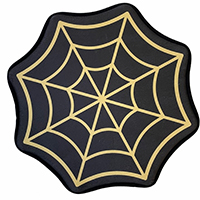 Spiderweb Bath Mat by Sourpuss