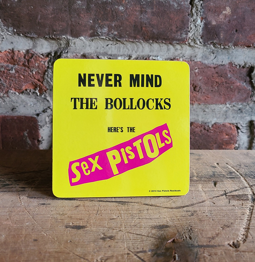 Sex Pistols Never Mind The Bollocks Cork Coaster 7406