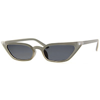 Alicia Grey Cat Eye 50's Retro Sunglasses #4