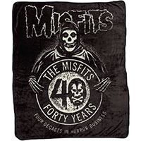 Misfits- 40 Years Fleece Blanket